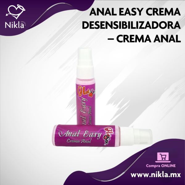 Anal Easy Crema Desensibilizadora – Crema Anal