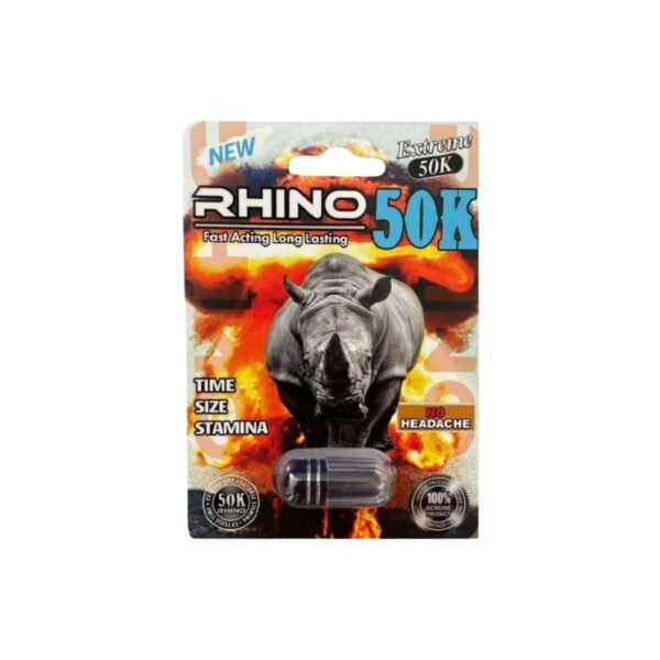 Rhino 7 -50K - Vigorizante Masculino