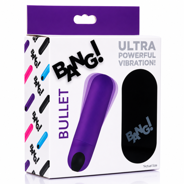 ¡BANG! Bullet – Bala Vibradora Recargable con Control Remoto