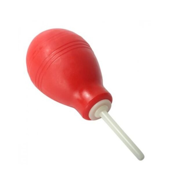 Clean Stream - Enema Bulb - Ducha Anal Roja - Imagen 2
