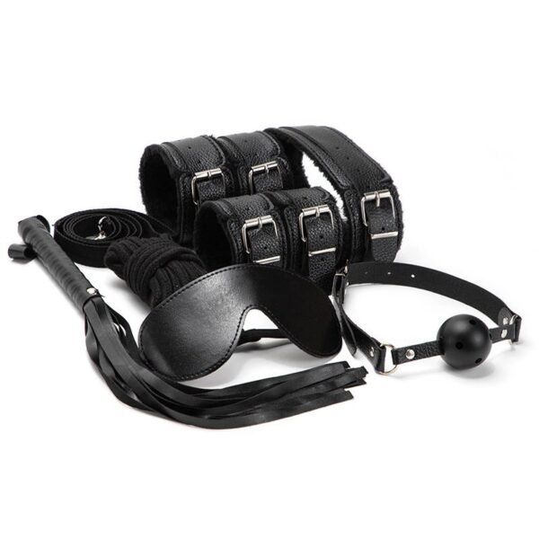 Bondage Kit BDSM Deluxe – Kit de Dominación 10 piezas