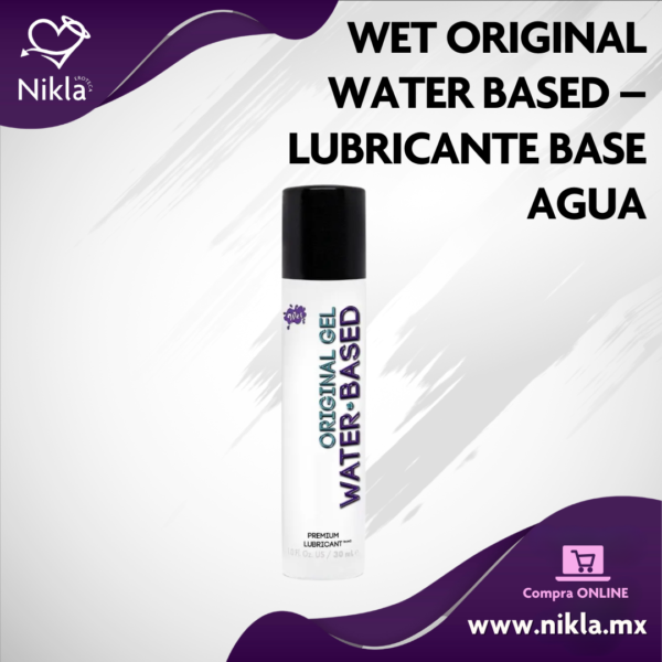 WET Original Water Based – Lubricante Base Agua