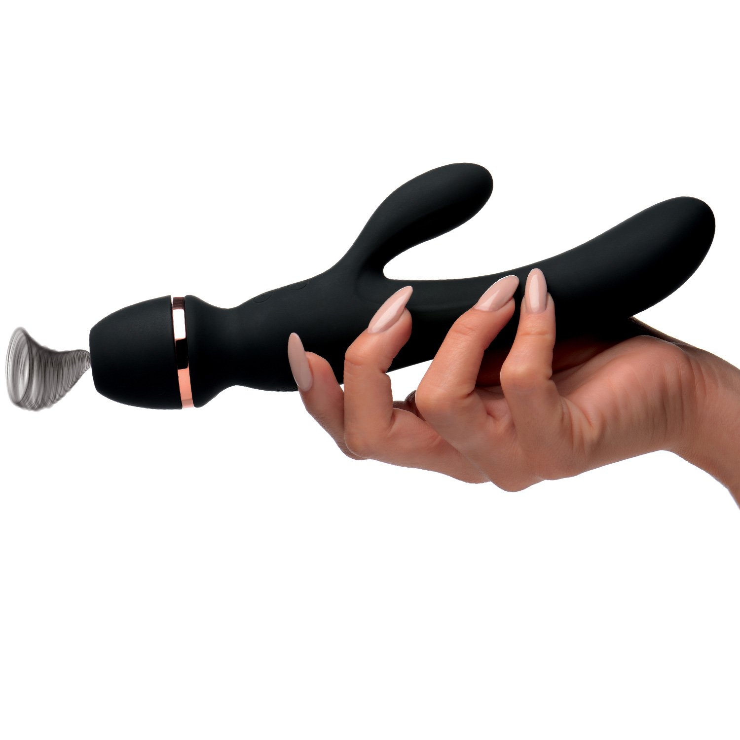Shegasm Supreme - Vibrador 3 en 1 - Succión, Vibración Doble - Imagen 3