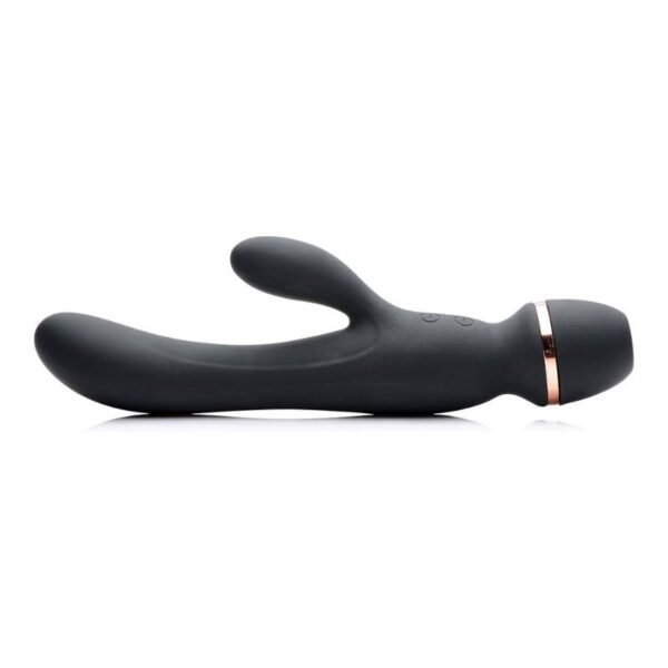 Shegasm Supreme – Vibrador 3 en 1 – Succión, Vibración Doble