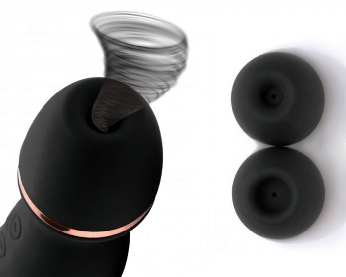 Shegasm Supreme - Vibrador 3 en 1 - Succión, Vibración Doble - Imagen 2
