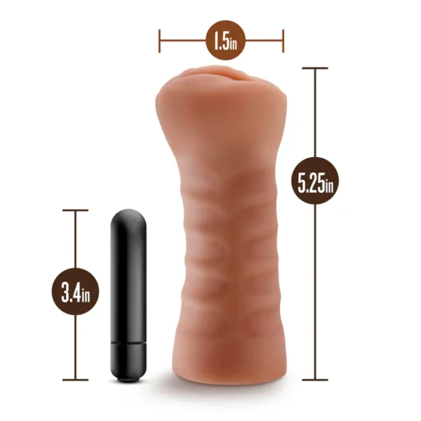 Sofia - Masturbador para Pene Con Vibración - Vagina Realista - Imagen 3