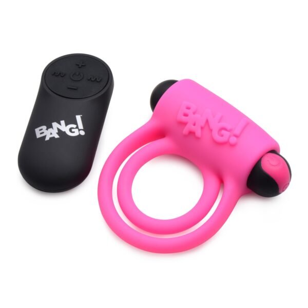 BANG! Cock Ring – Anillo Vibrador con Control Remoto Recargable
