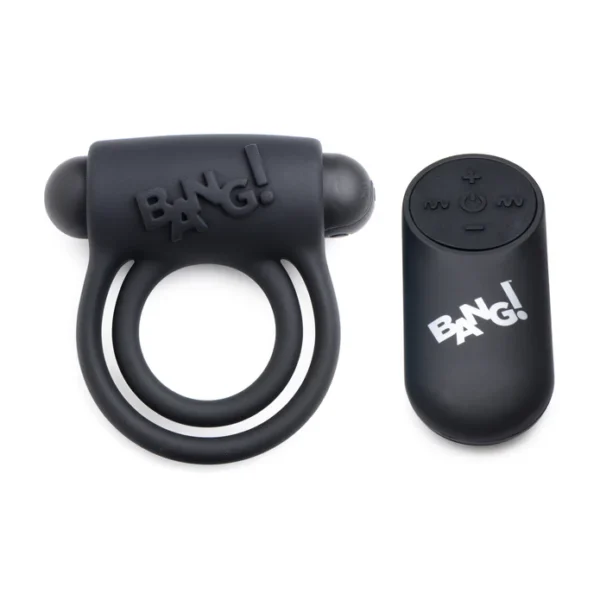 BANG! Cock Ring - Anillo Vibrador con Control Remoto Recargable