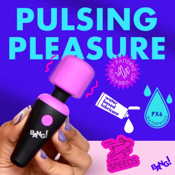 BANG! 10X Vibration Mini Wand - Vibrador de Micrófono - Imagen 3
