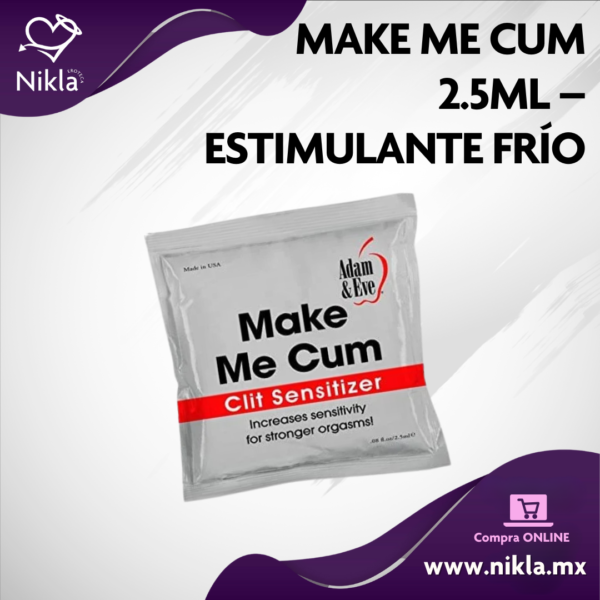 Make Me Cum 2.5ml – Estimulante Frío