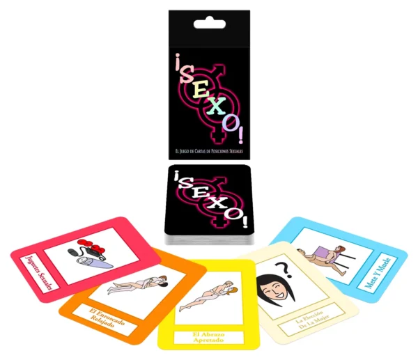 Juego de Cartas ¡SEXO! - Cartas de Posiciones Sexuales en Español