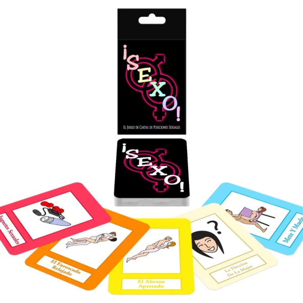 Juego de Cartas ¡SEXO! – Cartas de Posiciones Sexuales en Español