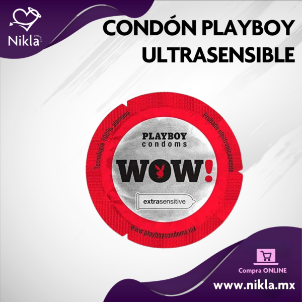 Condón Playboy Ultrasensible – 1pieza