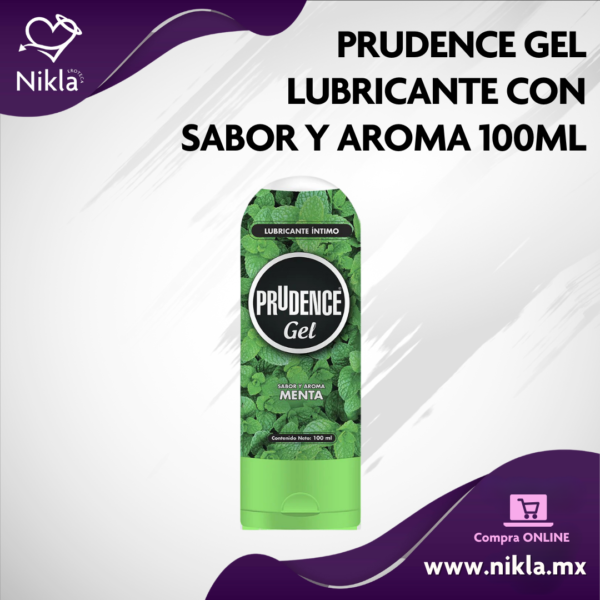 Prudence Gel Lubricante con Sabor y Aroma 100ml