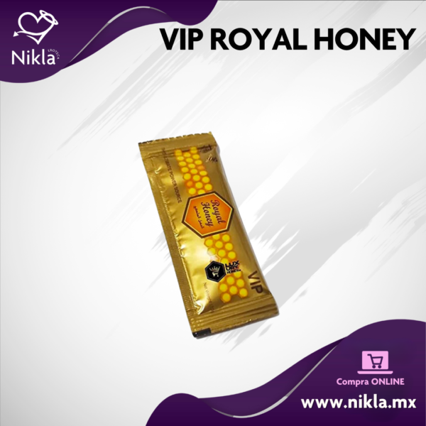 ¡NUEVO! Vip Royal Honey – Deliciosa Miel Vigorizante Afrodisiaco