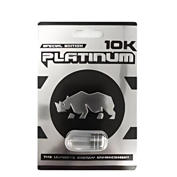 Rhino Platinum 10K – Vigorizante Masculino