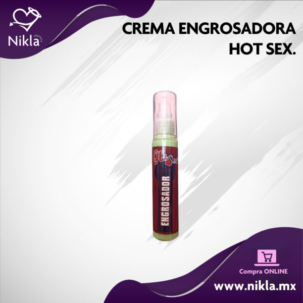 Crema Engrosadora Hot Sex.