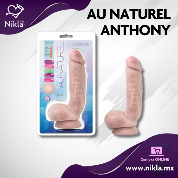 Au Naturel Anthony – Dildo Realista