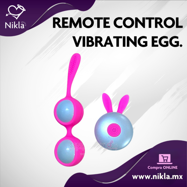 Remote Control Vibrating Egg – Bolas de Kegel