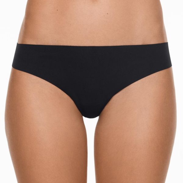 Tanga Invisible Negra Oysho – Tanga sin costuras – Talla Mediana