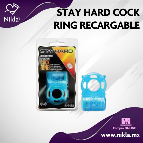 Stay Hard Cock Ring Recargable