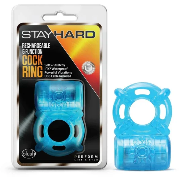 Anillo Vibrador Recargable – Stay Hard Cock Ring