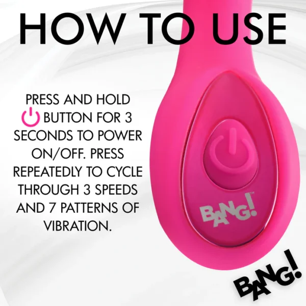 BANG! G-Spot Silicon Vibrator – Vibrador Vaginal de Punto G