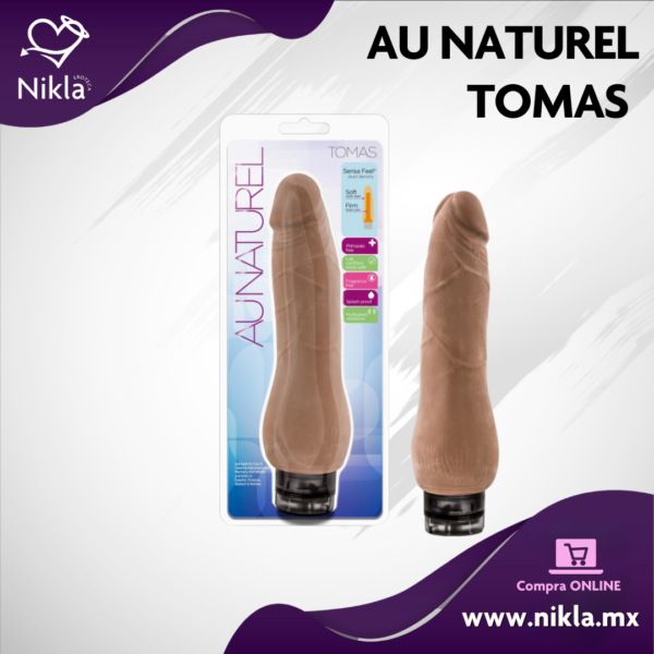 Au Naturel Tomas - Dildo Realista Vibrador