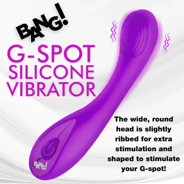BANG! G-Spot Silicon Vibrator - Vibrador Vaginal de Punto G - Imagen 9