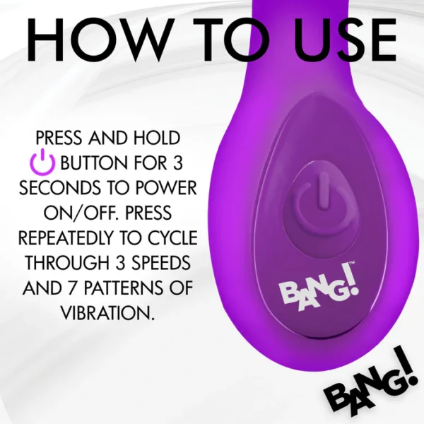 BANG! G-Spot Silicon Vibrator - Vibrador Vaginal de Punto G - Imagen 5