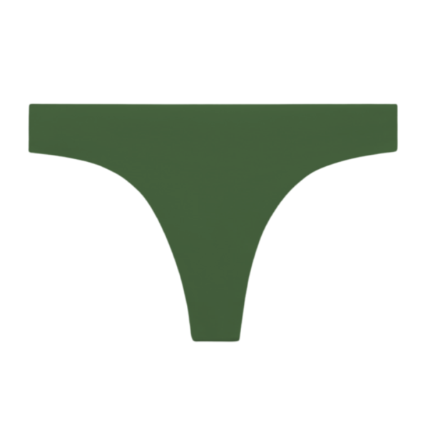 Tanga Invisible Verde Navideño Oysho – Tanga sin costuras – Talla Chica