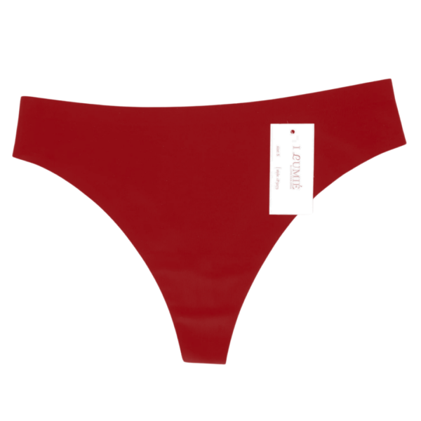 Tanga Invisible I Lumie Tanga Roja Oscuro –  Talla Mediana