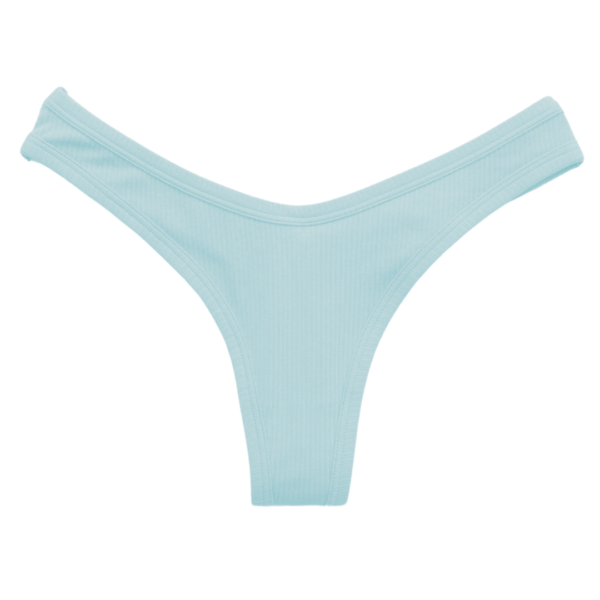 Tanga Corte Alto Azul Claro Aerie – Talla Chica