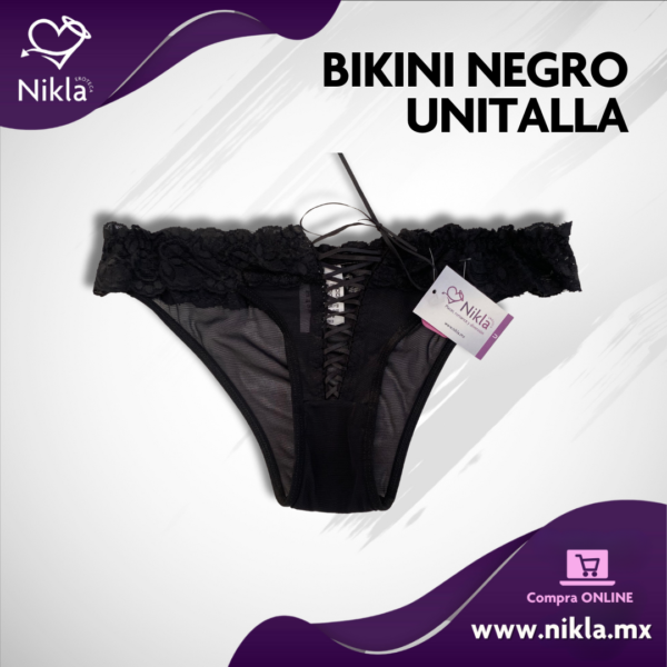 Bikini Negro – Unitalla.