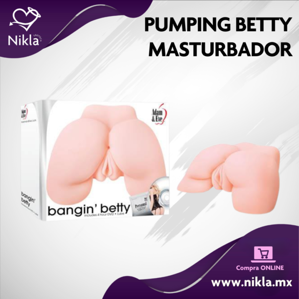 Pumping Betty Maturbador