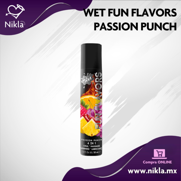 Wet Fun Flavors Passion Punch 4 in 1