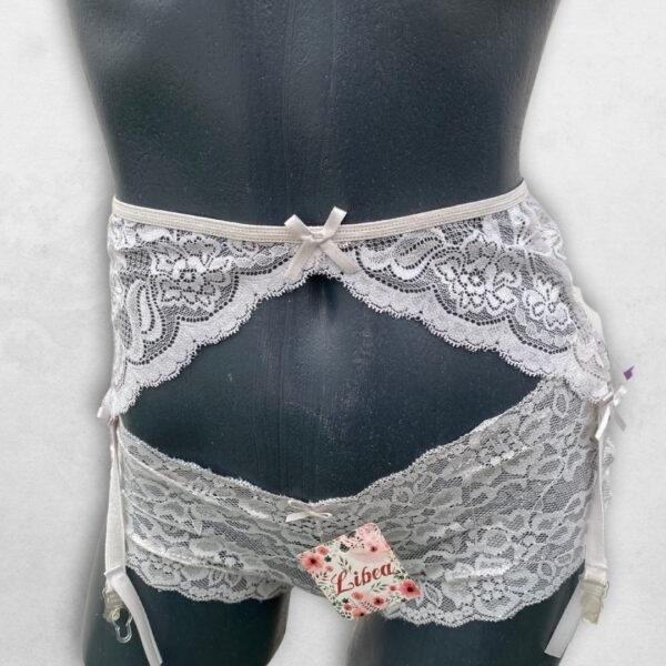 Liguero Blanco Ajustable - Imagen 3