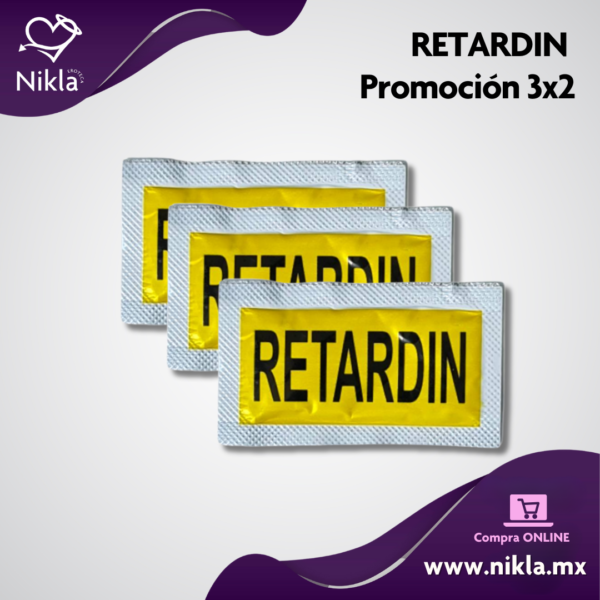 ¡PROMOCIÓN! Retardín Sobre 3x2