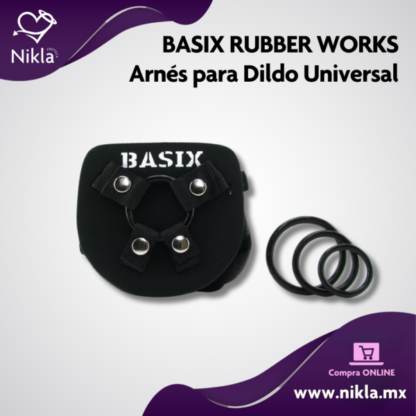 Basix Rubber Works - Arnés Universal para Dildo