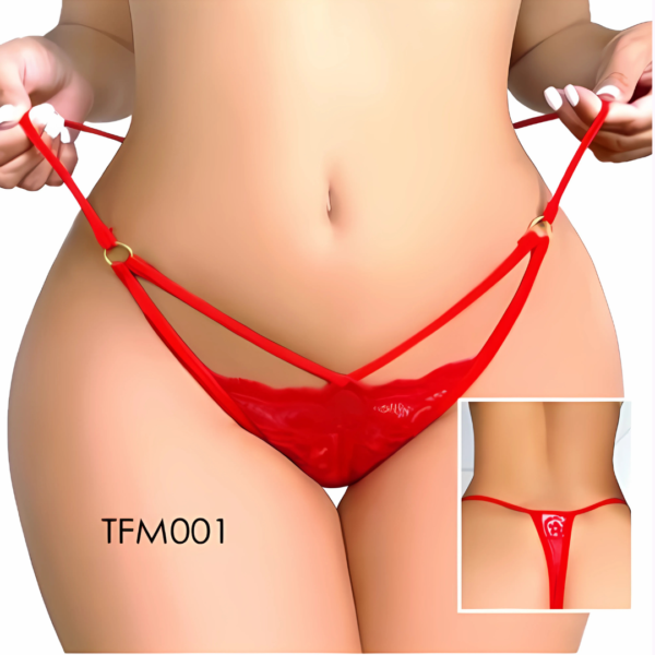 Tanga Valentines 03 - Tanga Roja CH -XL