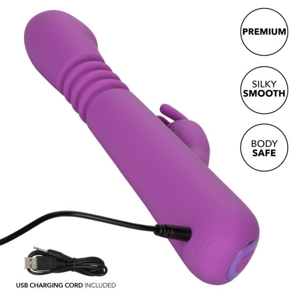 Vibrador con Empuje - Jack Rabbit Elite Thrusting - Imagen 6