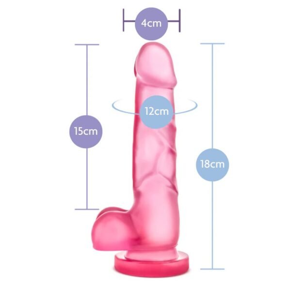 Dildo Rosa – Sweet N’ Hard 4 – Dildo de 18cm