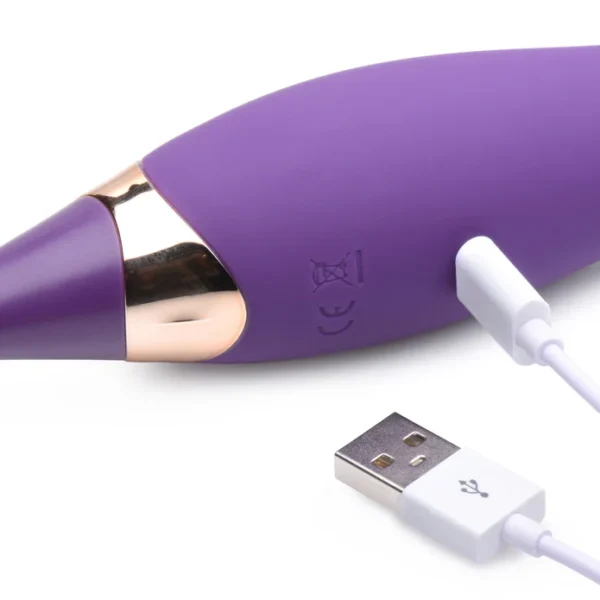 Power Singer Pro - Vibrador 2 en 1 de puntilla Pinpoint y Pulsaciones - Imagen 6