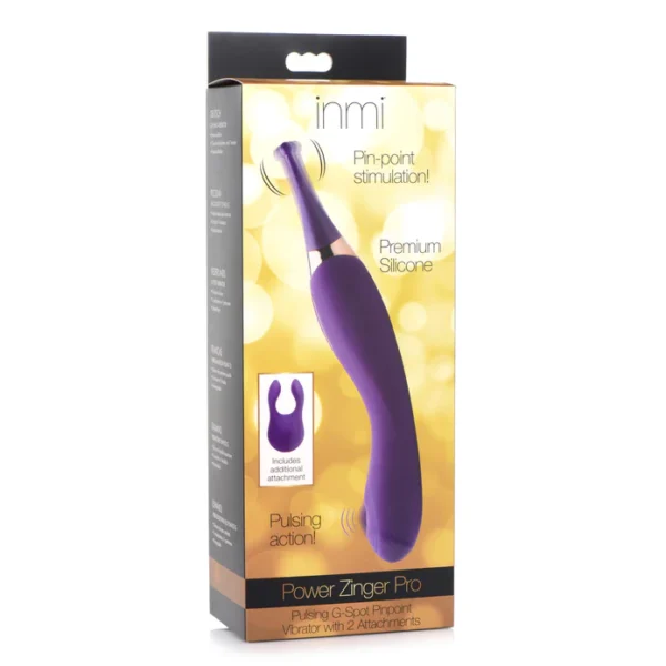 Power Singer Pro - Vibrador 2 en 1 de puntilla Pinpoint y Pulsaciones - Imagen 7