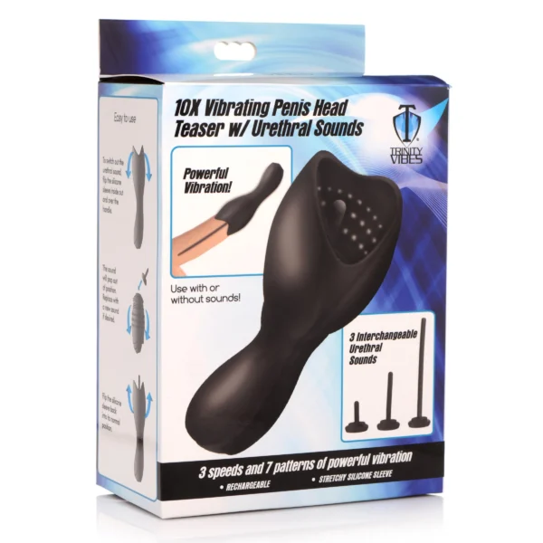 Vibrating Penis Head Teaser - Vibrador para Pene Vibrador Uretral - Imagen 6