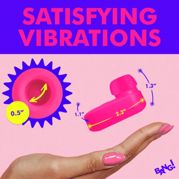 BANG! Mini Clitoral Stimulator - Vibrador para Clítoris Mini - Imagen 3
