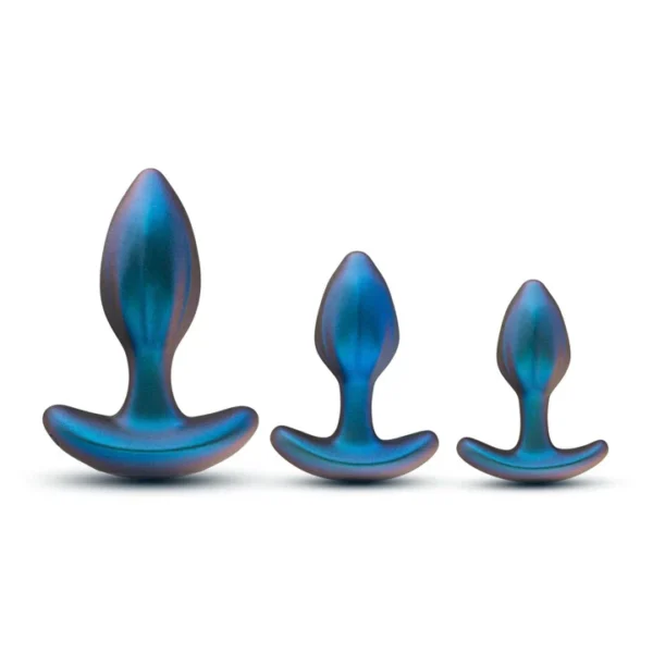 Anal Adventures Matrix - Kit de Plugs Anales con Vibración y Control Remoto - Imagen 11
