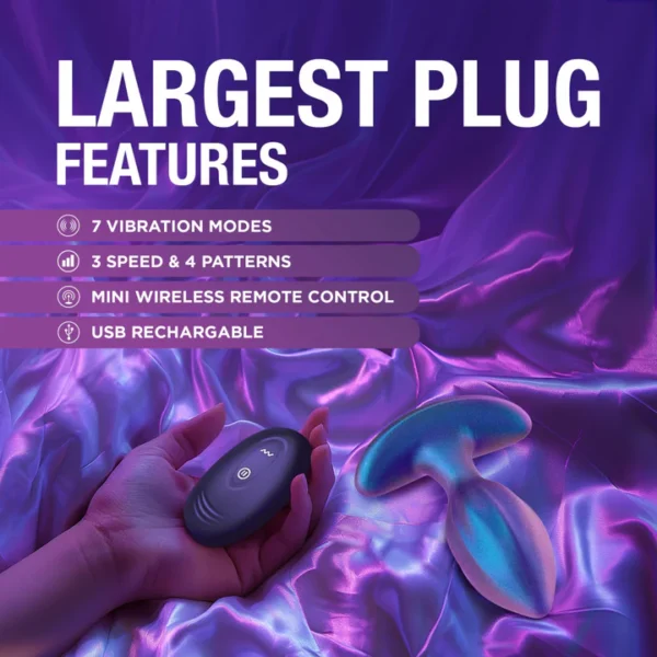 Anal Adventures Matrix - Kit de Plugs Anales con Vibración y Control Remoto - Imagen 5
