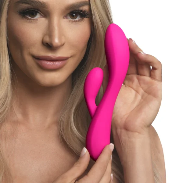 BANG! Flexible 10X Vibrating Rabbit - Vibrador Doble - Imagen 3