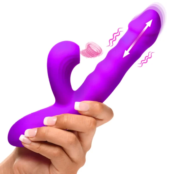 BANG! Flexible 10X Vibrating Rabbit – Vibrador Doble
